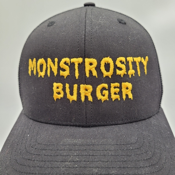 RICHARDSON | Monstrosity Burger mesh trucker snapback cap hat - Picture 2 of 7